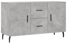 828192 vidaXL Servantă, gri beton, 100x36x60 cm, lemn compozit