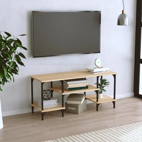 Comoda TV, stejar sonoma, 102x35x45,5 cm, lemn prelucrat