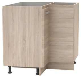 Cabinet inferior de colt, stejar sonoma, NOVA PLUS NOPL-061-RS
