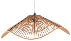Lustră aurie cu abajur din sfoară din hârtie ø 62 cm Sombra – Leitmotiv