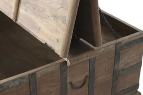Masuta de cafea, din lemn de tec sculptat, Trunor
