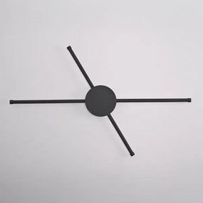 Aplică LED Brilagi LUGO QUATTRO LED/16W/230V negru