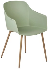 Set 2 buc scaune sufragerie Fonza (verde deschis). 1080360