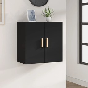 vidaXL Dulap de perete, negru, 60x30x60 cm, lemn prelucrat