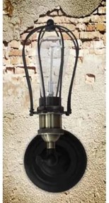 Aplica de perete VINTAGE KS2047W-1BK TUKO 77-2157 HL
