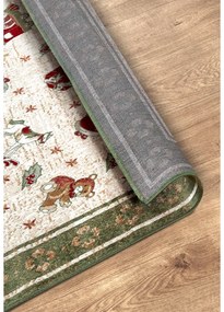 Covor verde din amestec de bumbac 160x230 cm cu model de Crăciun Toy's Delight Green Christmas – Villeroy&amp;Boch