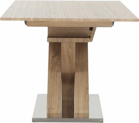 Masă dining,  stejar, 160-200x90 cm, BONET NEW TIP 2