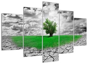 Tablou - O bucată de natură în oraș (150x105 cm)