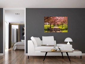Tablou - livada cu cireși (90x60 cm)