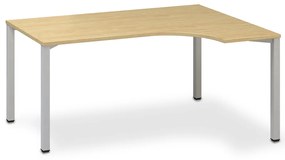 Birou ergonomic ProOffice B 180 x 120 cm, dreapta, pară sălbatică