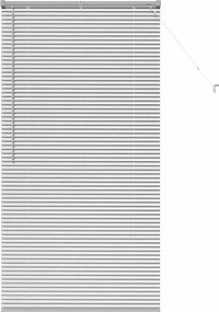 vidaXL Jaluzele venetiene Manual Argintiu 175 x 85 cm Aluminiu