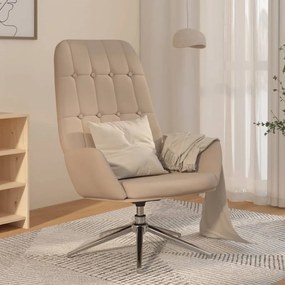 341249 vidaXL Scaun de relaxare, gri deschis, piele întoarsă ecologică