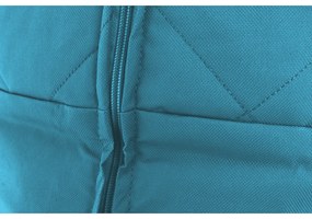 Fotoliu tip sac, material textil turcoaz, VETOK