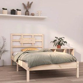 3105650 vidaXL Cadru de pat, 90x200 cm, lemn masiv