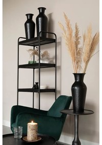 Vază neagră din oțel înaltă (înălțime 49 cm) Dunja – White Label