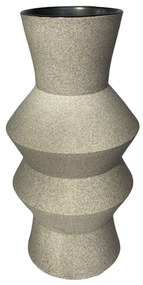 Vaza ceramica Stone 29cm, Gri