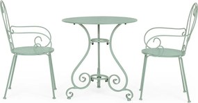 Măsuță de grădină rotundă din oțel ø 70 cm Etienne – Bizzotto