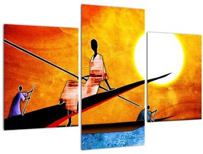 Tablou picturii epochale străveche (90x60 cm)