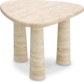 Masuta realizata manual din travertin Larino S