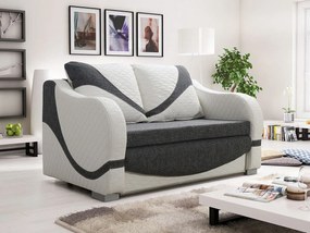 Canapea extensibilă Decatur 102 Cutie de pat, 90x147x93cm, 64 kg, Picioare: Lemn