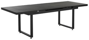 Set mobilier de grădină Valerian/Tavia (Negru + gri) . 1076305