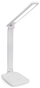Lampă de birou LED tactilă cu intensitate reglabilă și port USB REMUS LED/5W/230V albă