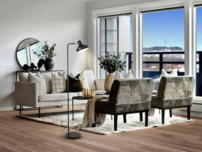 Lampadar/Lampa de podea din metal design moderm Irias negru/cupru