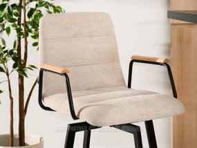 Scaun Henrich (crem + negru). 1110627