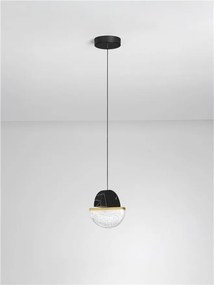 Pendul decorativ LED 2700K DORIN negru