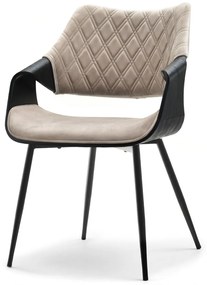 Scaun Rolf K (bej + negru). 1111248