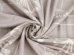 Lenjerie de pat din bumbac SOFT MEADOW maro Dimensiune lenjerie de pat: 70 x 90 cm | 140 x 200 cm