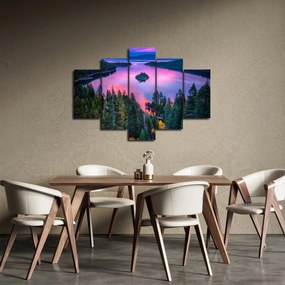 Tablou - Lacul Tahoe, Sierra Nevada, California, SUA (150x105 cm)
