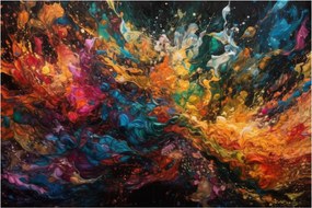 Tablou - Abstracția culorilor II. (90x60 cm)