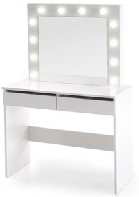 Masuta de toaleta Hollywood alb - H140 cm