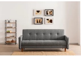 Canapea NARA, 2 locuri, gri deschis