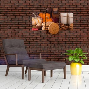 Tablou - Biscuiți de toamnă (90x60 cm)