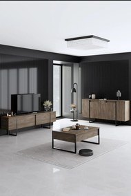 Mobilier living Luna (Nuc + Negru). 1073575
