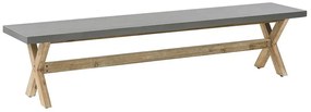 Set pentru grădină OLIBIA (gri) (cu băncuțe) (pentru 8 persoane). 1022581