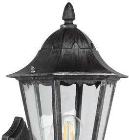 Eglo 93458 - Corp de iluminat perete exterior cu senzor NAVEDO 1xE27/60W/230V