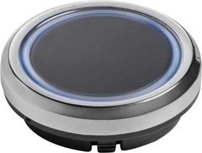 Întrerupător dimabil Ring GTV pentru bandă LED, 36-72W, 12-24V, IP20, negru, cablu 2 m 72 W, 24 V, 2 m, Negru, Plastic