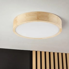 Plafonieră NATURAL MODERN 2xE27/15W/230V, diam. 37,5 cm, pin