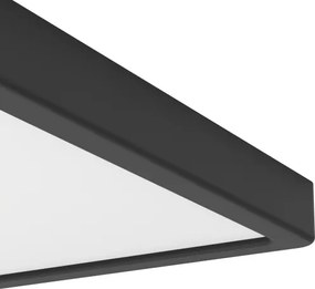 Eglo 901728 -LED RGBW plafonieră de baie dimmabilă FUEVA-Z LED/17,8W/230V 39,9cm IP44 neagră