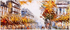 Tablou - Strada din Paris (120x50 cm)