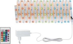 Paulmann 3989 - Bandă LED RGBW dimabilă, 19W, TIP, 10 m, 230V + telecomandă