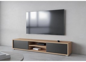 Masă TV Fiora 40 (stejar uleios + antracit). 1066467