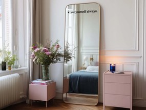 Autocolant pentru oglindă S36 – Love yourself always.