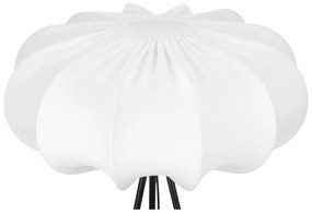 Lampadar alb cu abajur textil (înălțime 147 cm) Cafee – Candellux Lighting