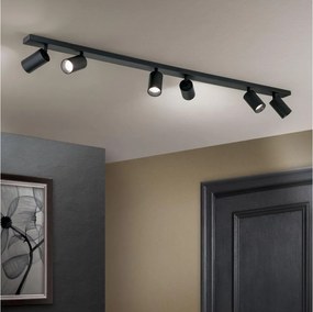 Orion - Corp de iluminat cu spoturi SEAN 6xGU10/13W/230V, negru