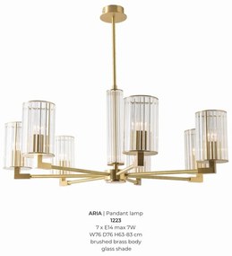 Candelabru design modern ARIA alama periata