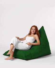 Fotoliu puf pentru grădină Pyramid Big Bed Pouf - Green